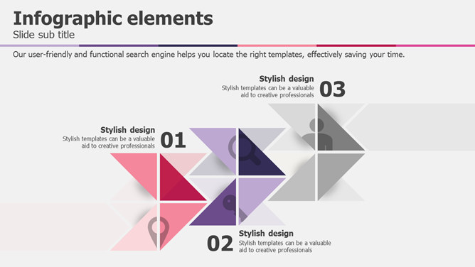 创意三角形主题设计PPT模板_展示图9