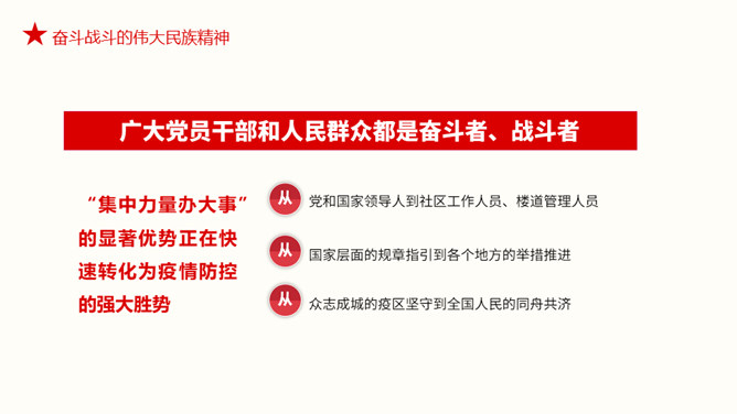 疫情中锤炼民族精神PPT模板_展示图10