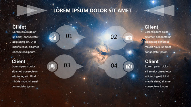 科技感浩瀚宇宙星空PPT模板_第12页PPT效果图