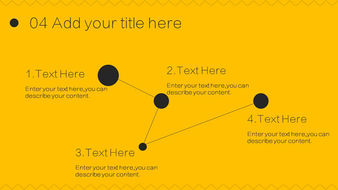 黄色纯文字线条极简PPT模板_第9页PPT效果图