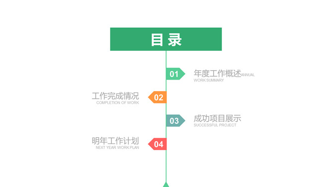 简约唯美淡雅小清新PPT模板_第1页PPT效果图