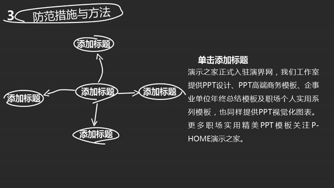 黑白配色工作总结PPT模板_第9页PPT效果图
