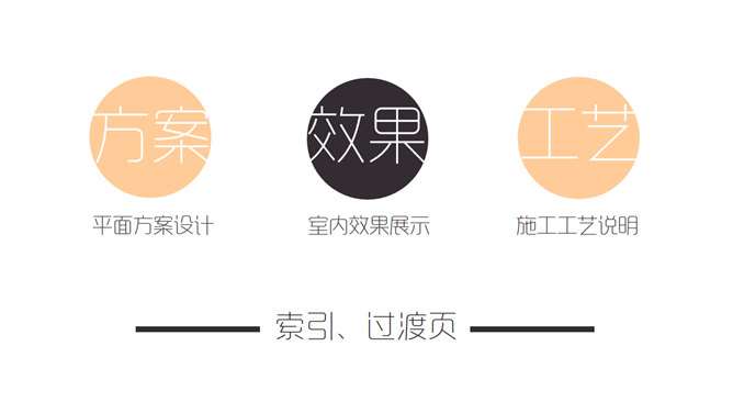 室内设计家居装修展示PPT模板_第5页PPT效果图