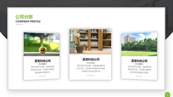 大气简约公司简介介绍PPT模板_第4页PPT效果图