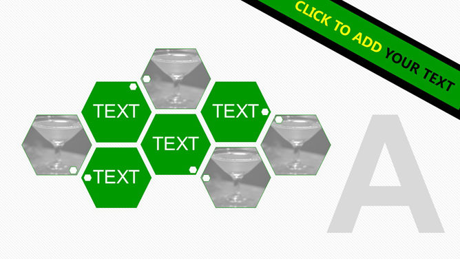 绿色几何图形多功能PPT模板_第5页PPT效果图