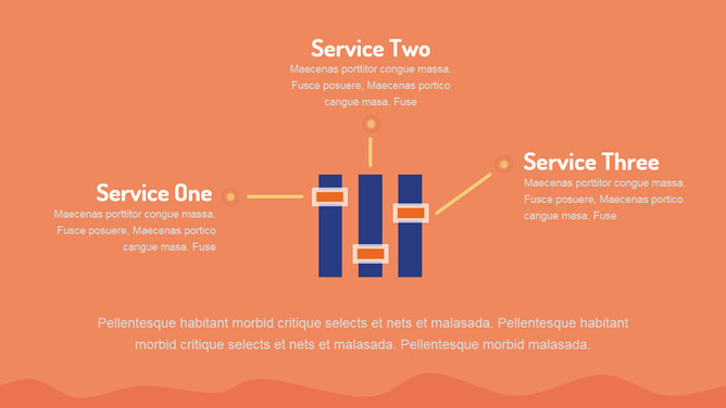 橙色扁平化MBE风格PPT模板_第7页PPT效果图