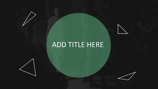 黑绿简约几何图形PPT模板_第10页PPT效果图