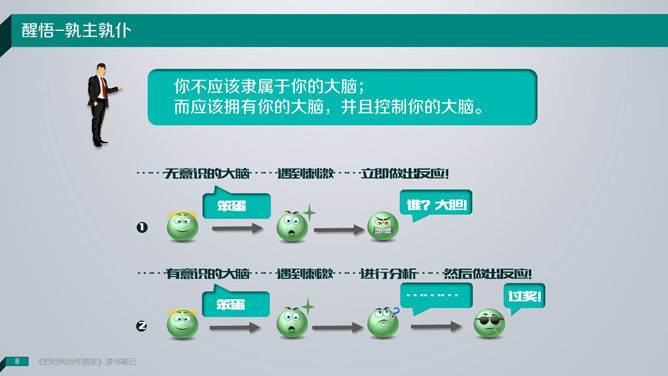 非常精美的读书笔记PPT作品_第7页PPT效果图