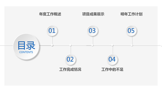 极简微立体工作汇报PPT模板_第2页PPT效果图