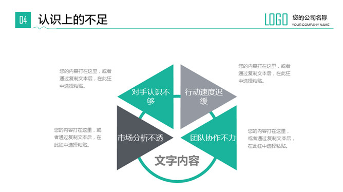 实用年度工作总结计划PPT模板_第14页PPT效果图