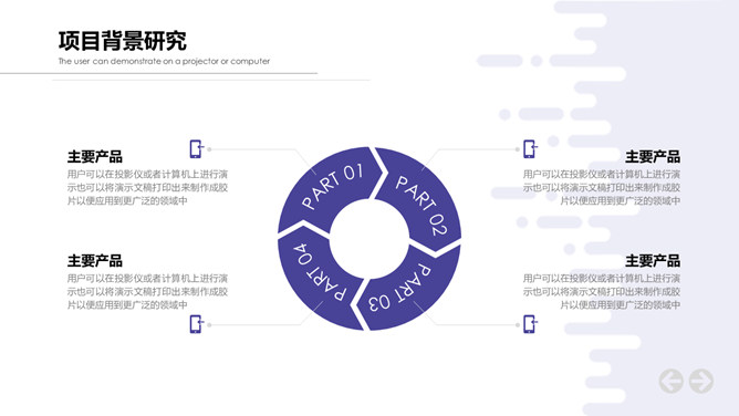 互联网创业融资计划PPT模板_第10页PPT效果图