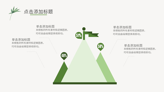简洁小清新文艺范PPT模板_第14页PPT效果图