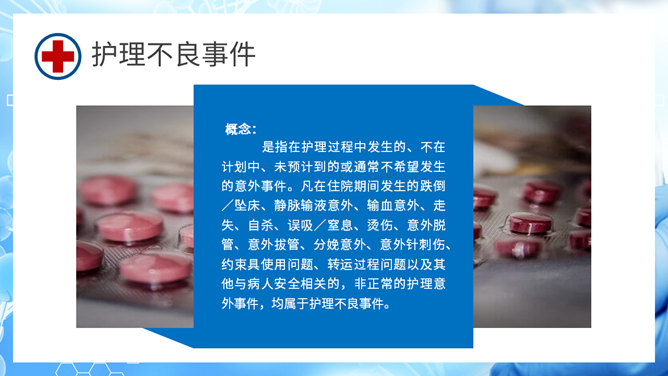 护理不良事件与隐患缺陷PPT模板_第3页PPT效果图