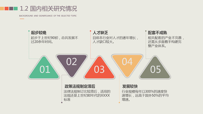 多彩复古论文答辩PPT模板_第4页PPT效果图