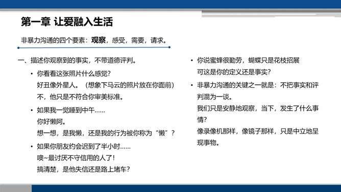 《非暴力沟通》读书笔记PPT_第11页PPT效果图