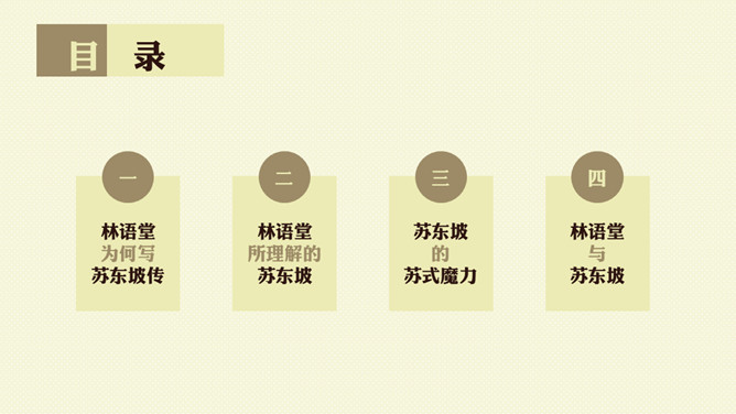 《苏东坡传》读书笔记PPT_第1页PPT效果图