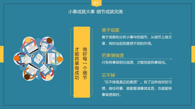 企业培训细节决定成败PPT课件_第8页PPT效果图