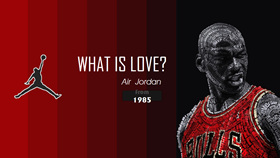 篮球运动品牌Jordan乔丹PPT模板