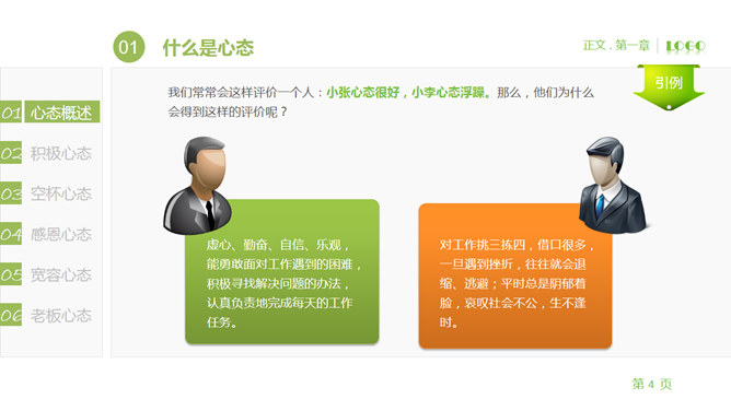 员工心态培训PPT课件_第3页PPT效果图