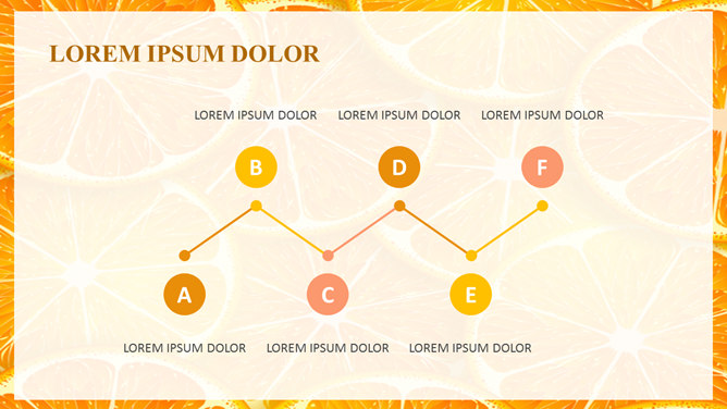 切片橘子橙子水果PPT模板_第8页PPT效果图