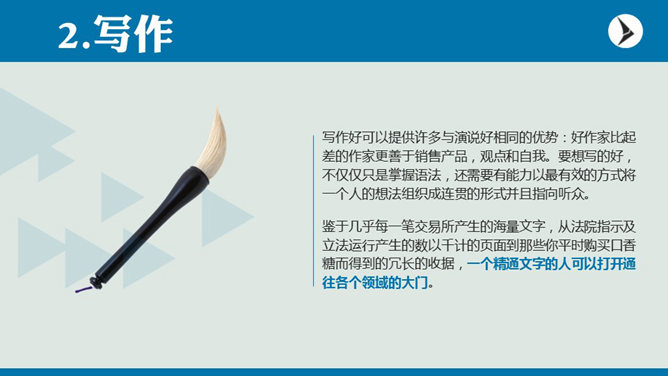 职场人士应该学习的10项技能PPT_第3页PPT效果图