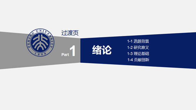 简约实用开题报告PPT模板_第2页PPT效果图