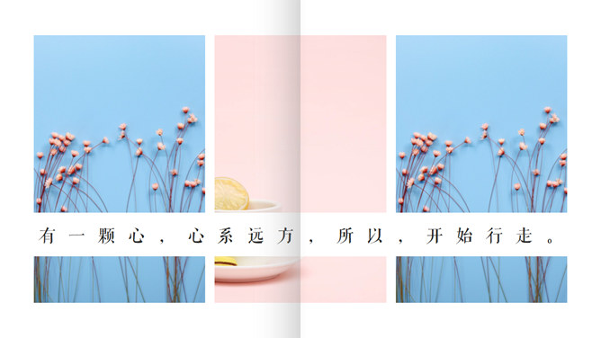 清新翻书效果图文排版PPT模板_第3页PPT效果图