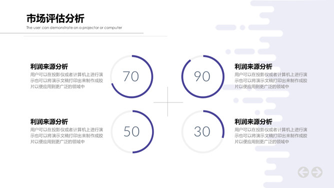 互联网创业融资计划PPT模板_第13页PPT效果图