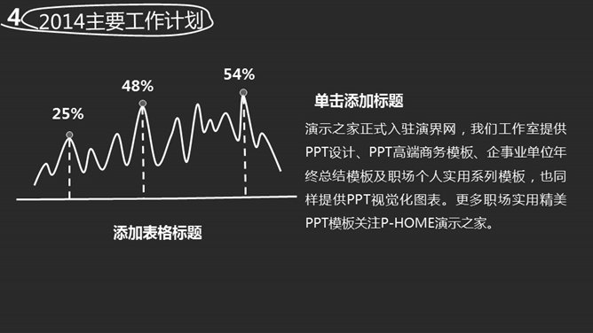 黑白配色工作总结PPT模板_第15页PPT效果图