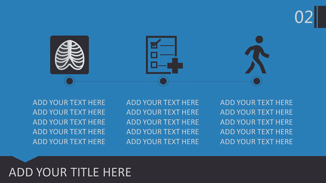 动态扁平化医学医疗PPT模板_第5页PPT效果图