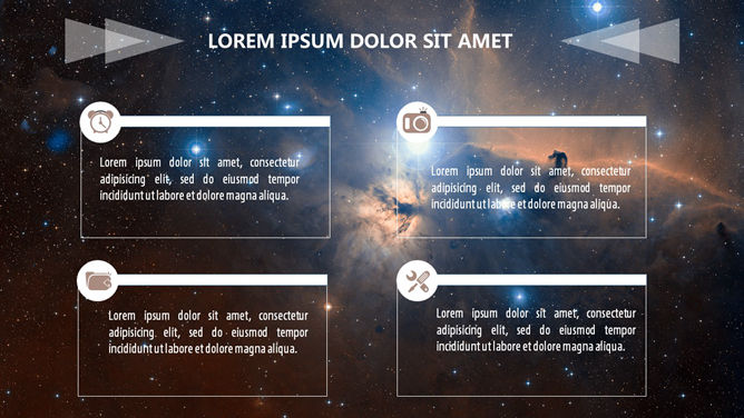 科技感浩瀚宇宙星空PPT模板_第9页PPT效果图