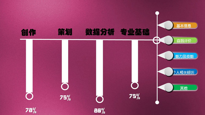 平面设计师个人简历PPT_第3页PPT效果图