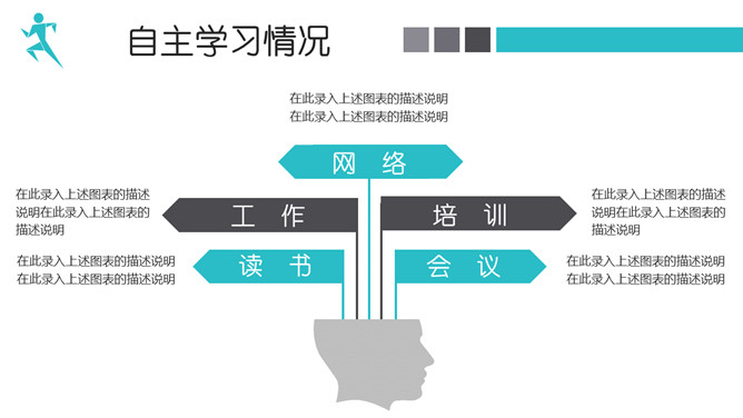 极简实用个人述职报告PPT模板_第5页PPT效果图