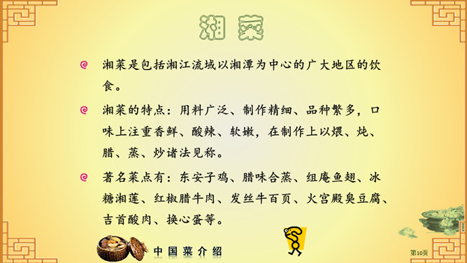 中国八大菜系介绍PPT_第8页PPT效果图