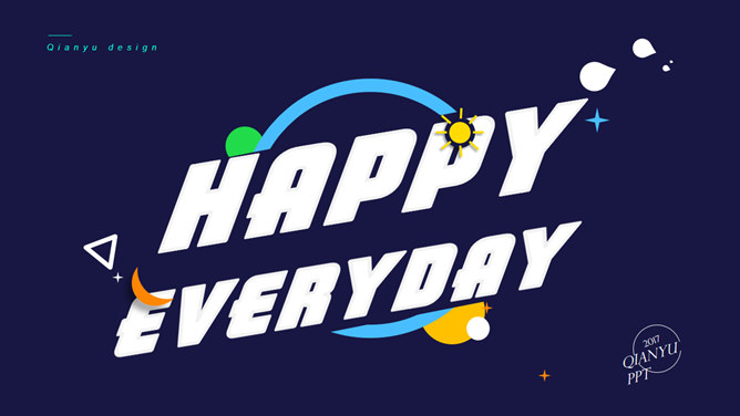创意青春时尚活力PPT模板_第4页PPT效果图