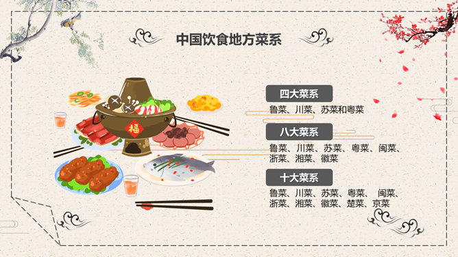 中国美食文化介绍PPT模板_第9页PPT效果图