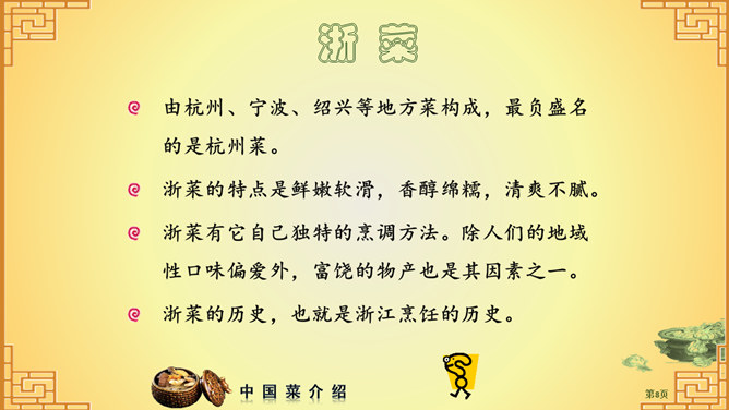 中国八大菜系介绍PPT_第6页PPT效果图
