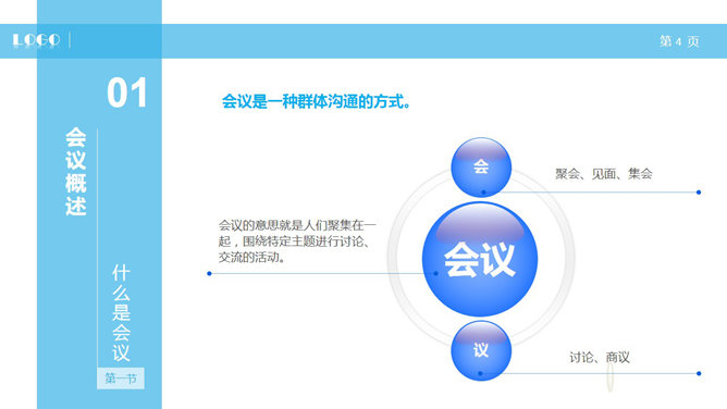高效会议开会秘诀PPT培训课件_第3页PPT效果图