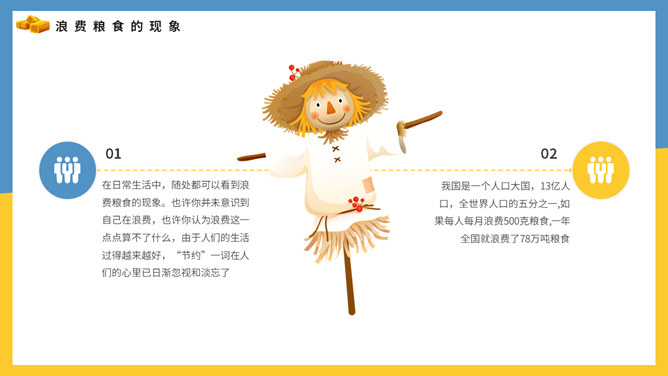 光盘行动勤俭节约班会PPT模板_第5页PPT效果图