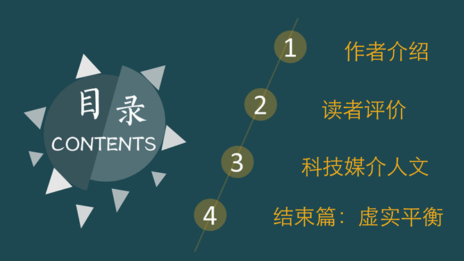 《时代的变换》读书笔记PPT_第1页PPT效果图