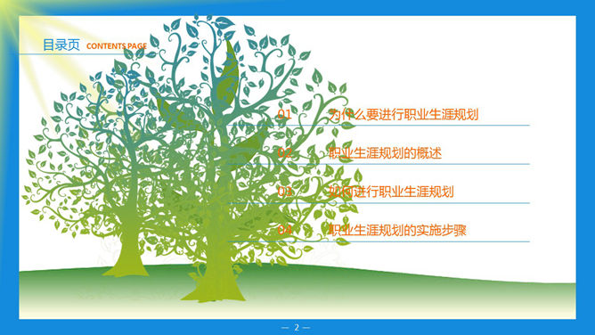 职业生涯规划培训PPT_第1页PPT效果图