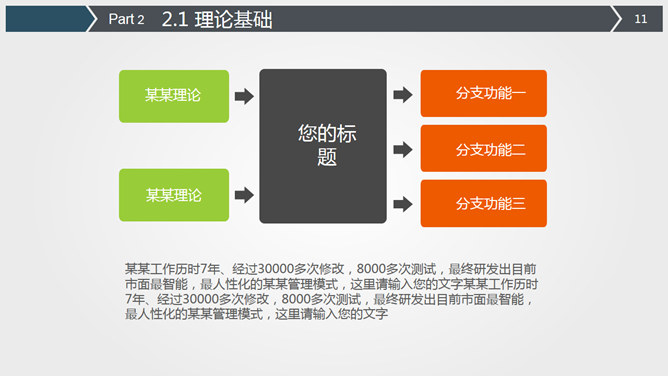 动态通用毕业论文答辩PPT模板_第9页PPT效果图