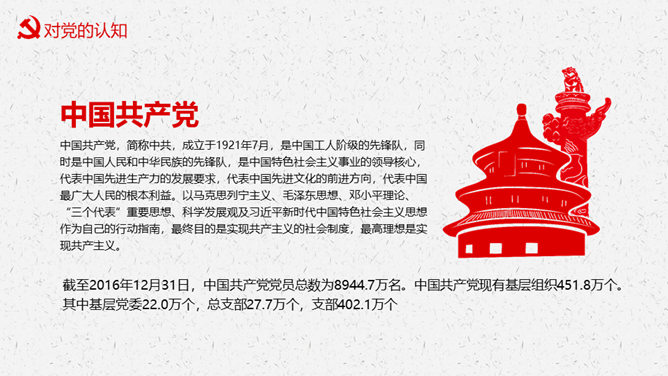 积极分子入党申请报告PPT模板_第6页PPT效果图