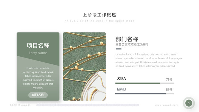 创意精美文艺通用PPT模板_第4页PPT效果图