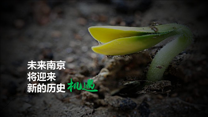 南京印象南京介绍PPT模板_第4页PPT效果图