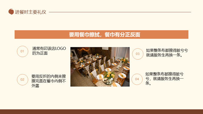 中西方餐桌礼仪培训PPT模板_第15页PPT效果图
