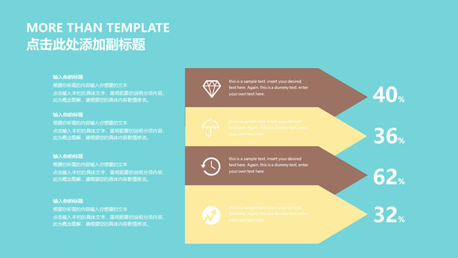 清新扁平化桌面通用PPT模板_第7页PPT效果图