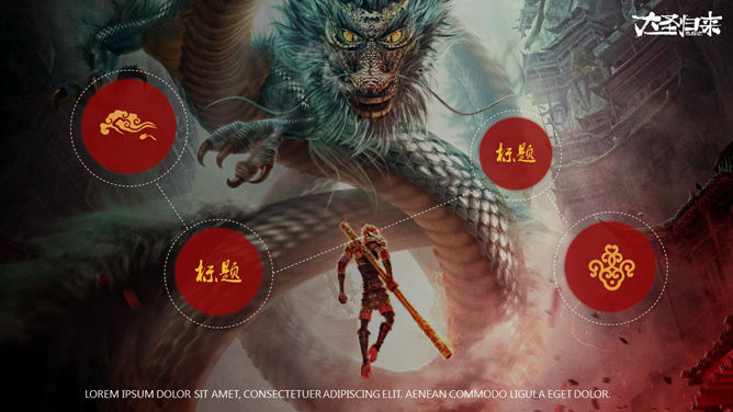 西游记之大圣归来PPT作品_第15页PPT效果图