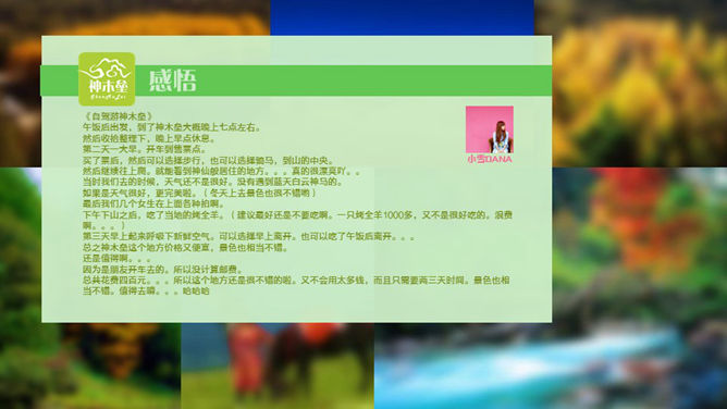 旅游景点介绍感想PPT模板_第10页PPT效果图