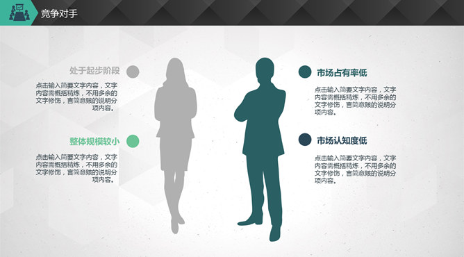 商务创业融资计划书PPT模板_第13页PPT效果图